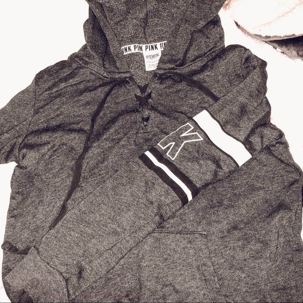 Victoria’s Secret PINK Criss-Cross Hoodie